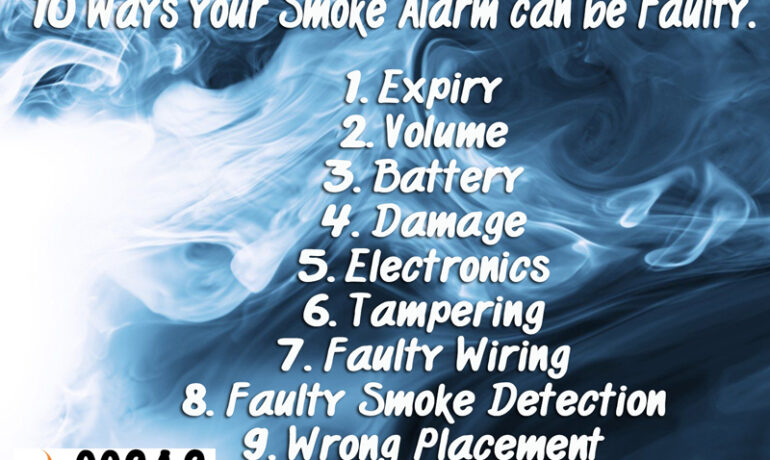10 ways your Smoke Alarms can be defective